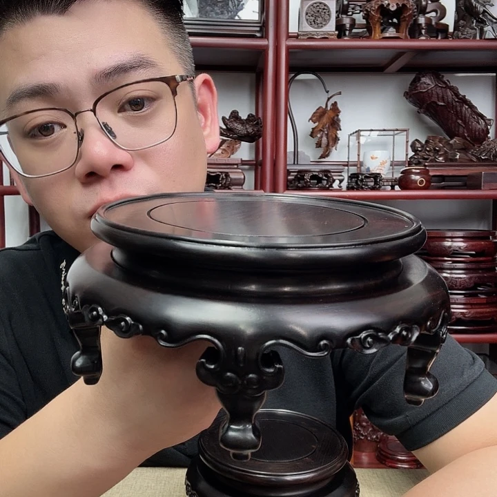 紫光檀工艺品底座