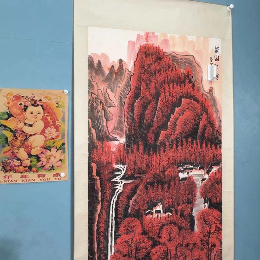 年画中也可以看出是什么