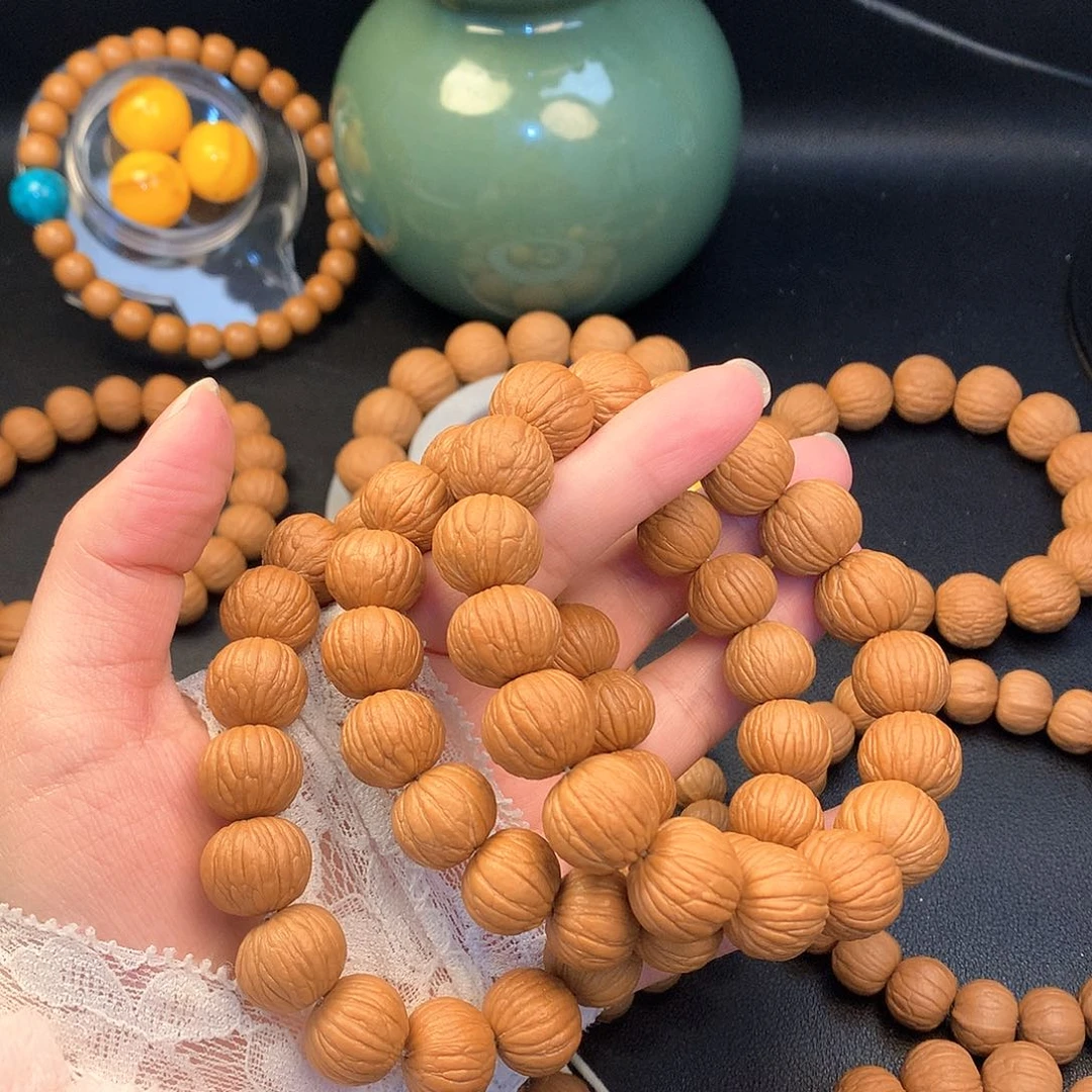 猴头核桃手串土豪14微泛油介意勿拍不退不换