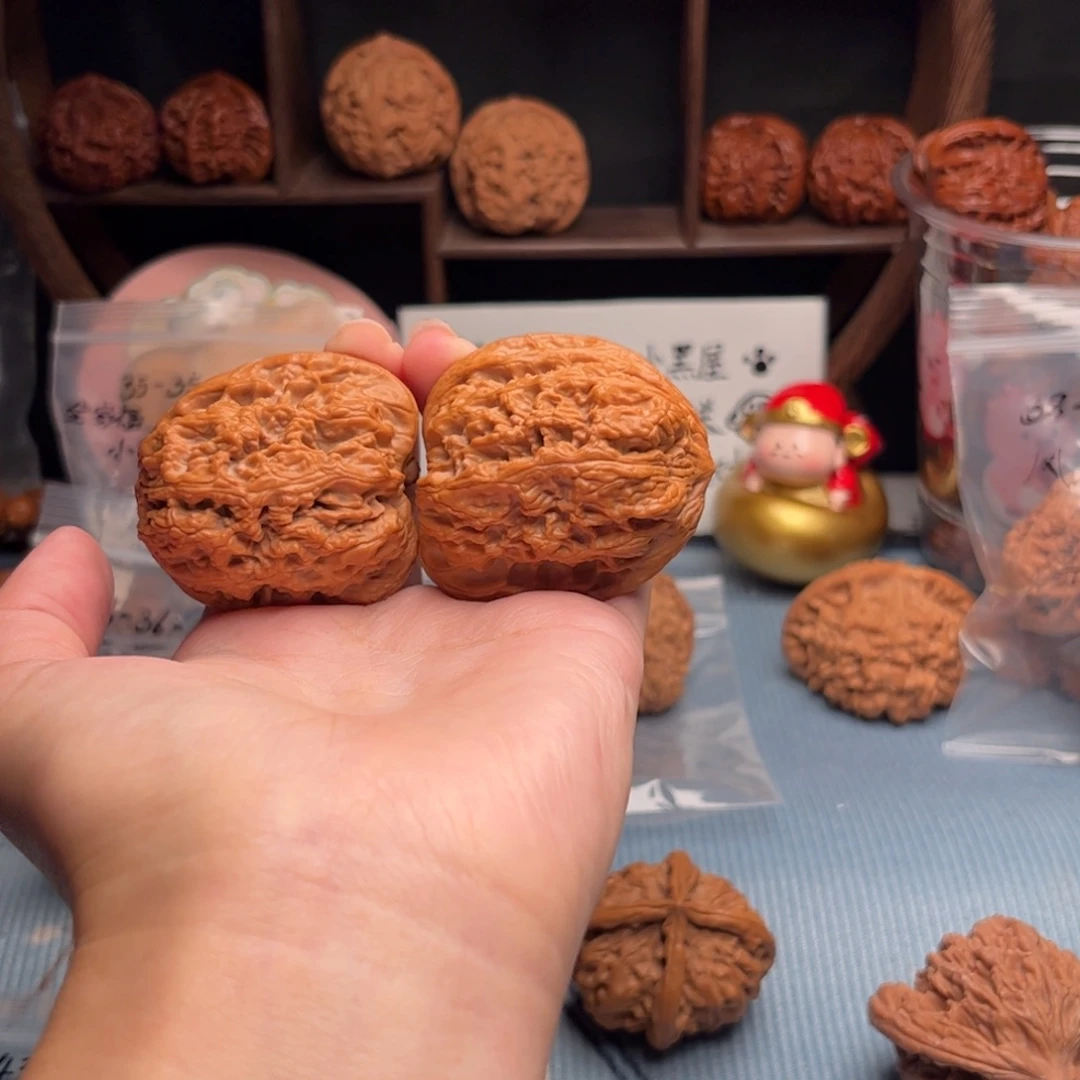 吊坠文玩核桃将军榜 44-43-46 编号 6010