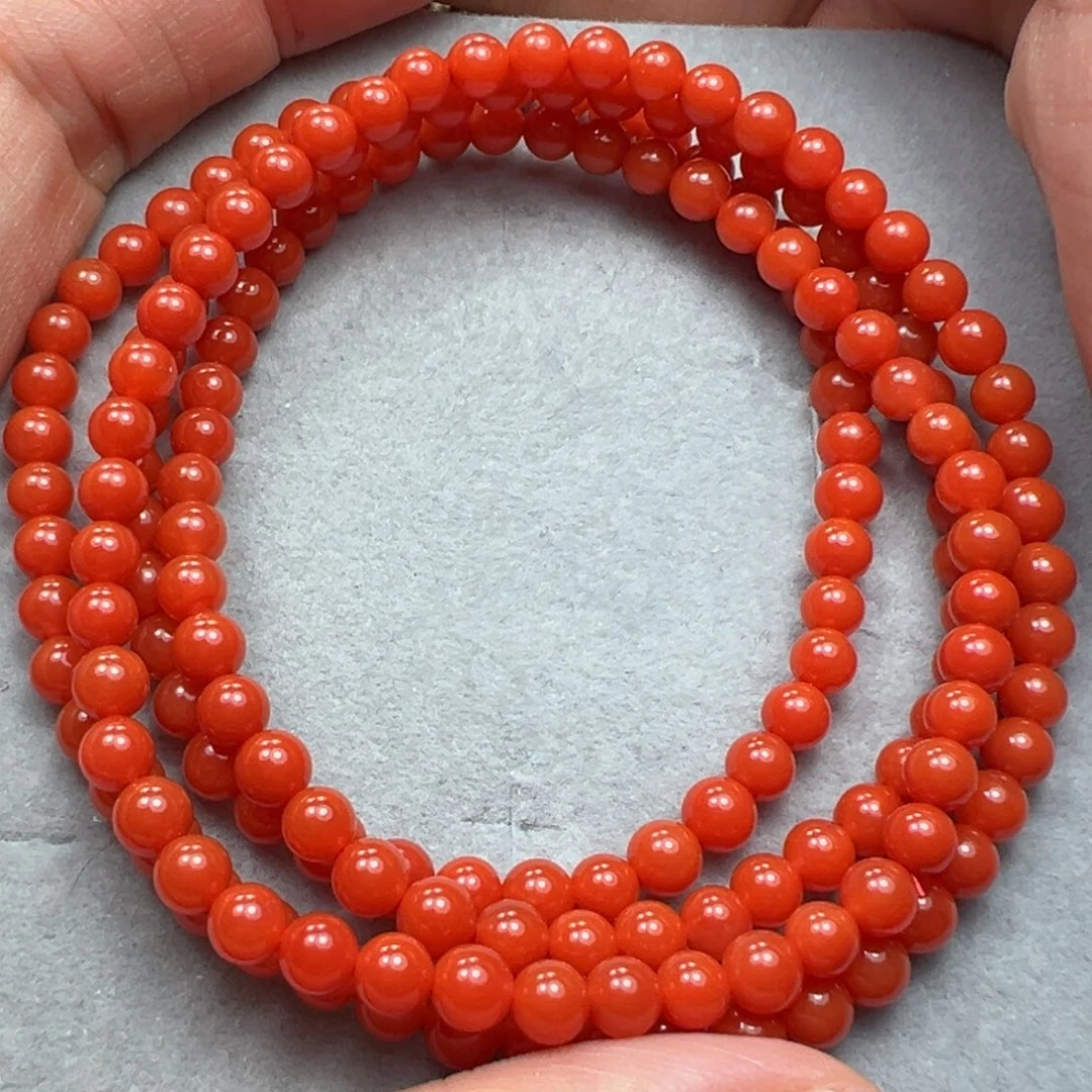 南红玛瑙未镶嵌手串