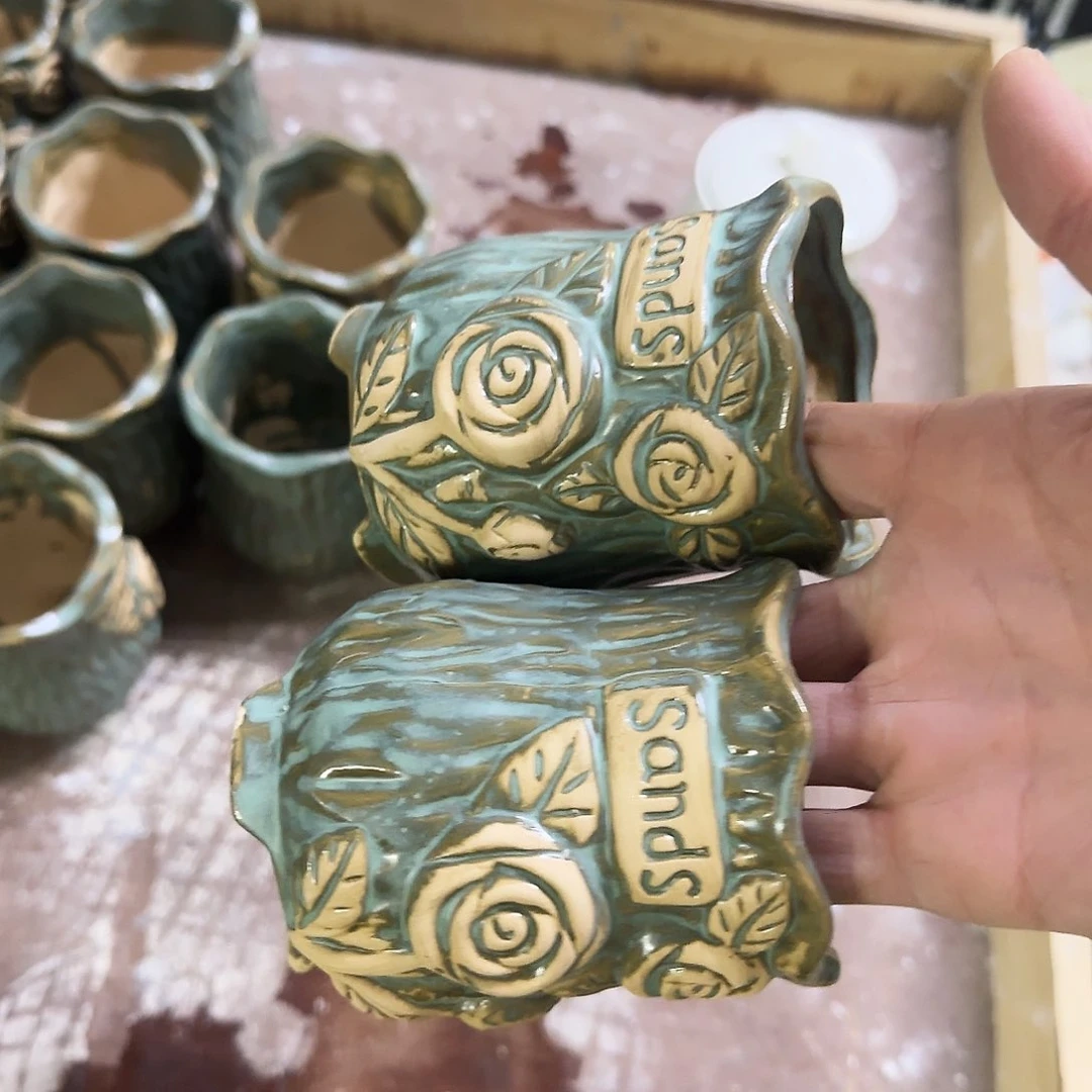 陶瓷2个··订单自动合并·口径误差0.5左右··