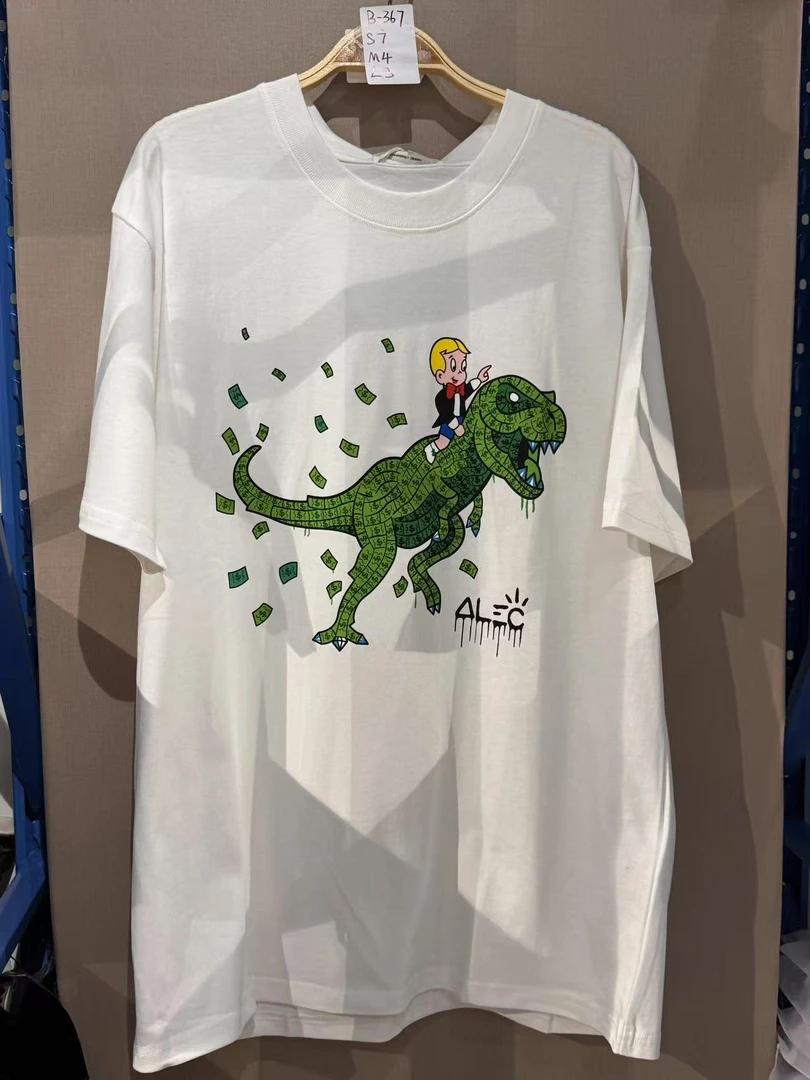 B-3-367宽松短袖T恤男女同款