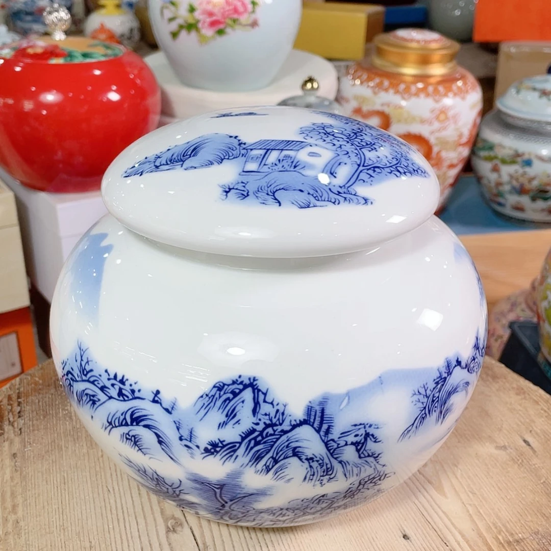 【闪购商品】罐陶瓷茶叶罐密封罐