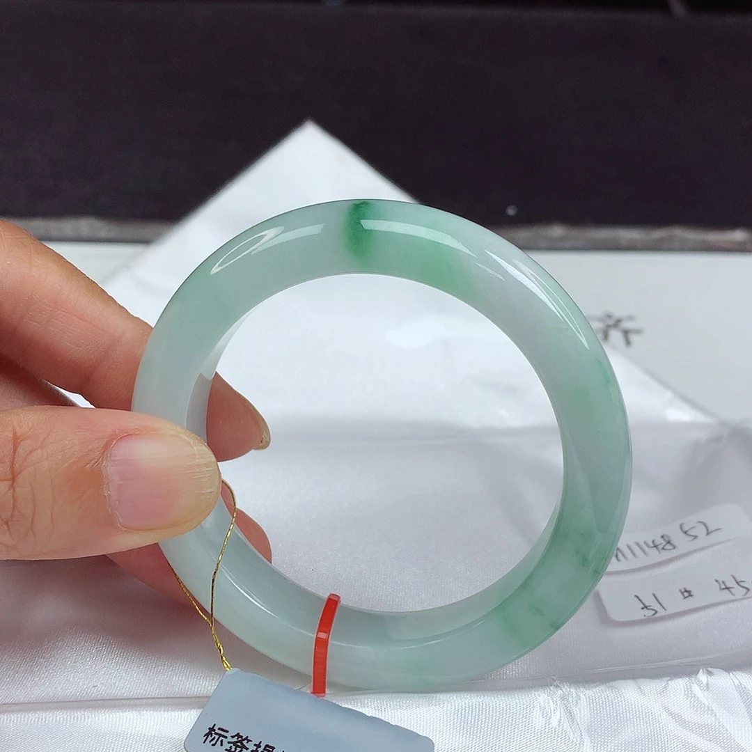 未镶嵌手镯翡翠51圈4852