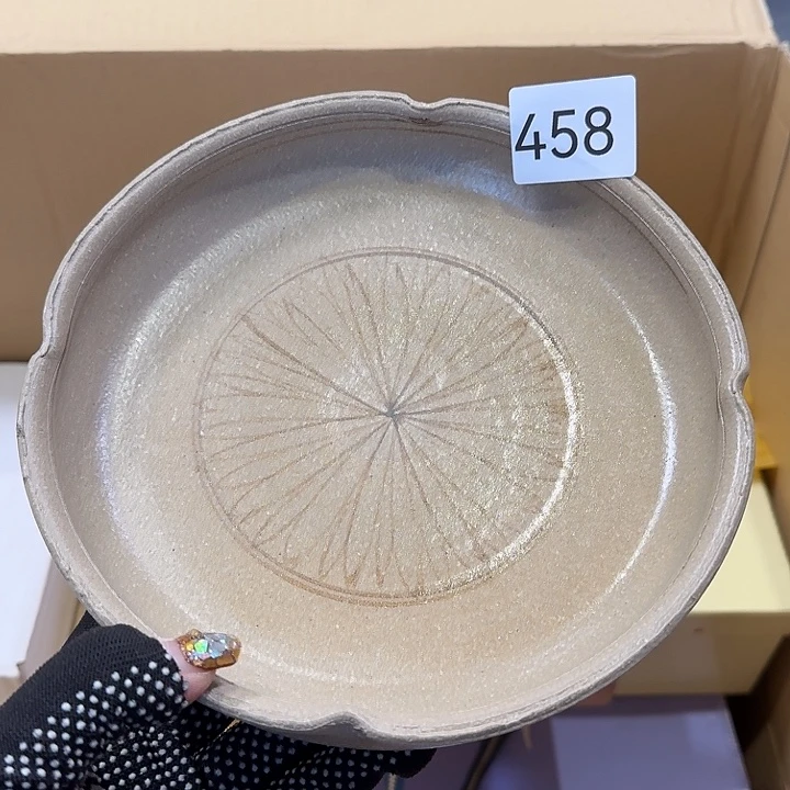 瓷片很好看的盘子