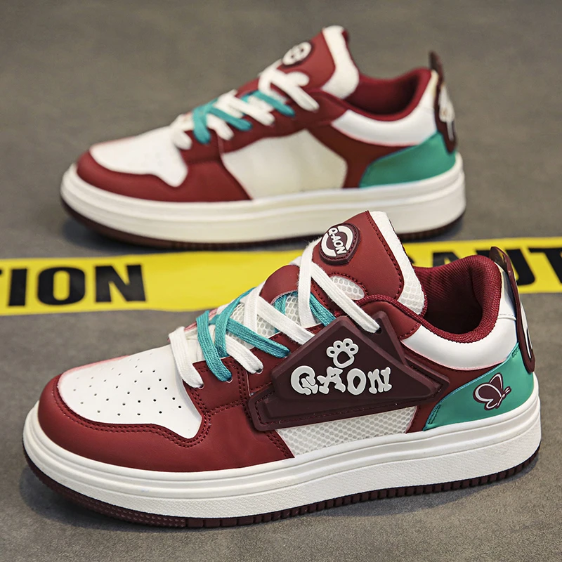 欧伦啄木鸟EUROTUCANO男鞋新款透气时尚休闲板鞋子男款港风小白鞋