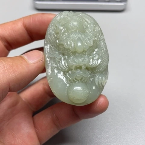 和田玉吊坠(不含链)未镶嵌非*