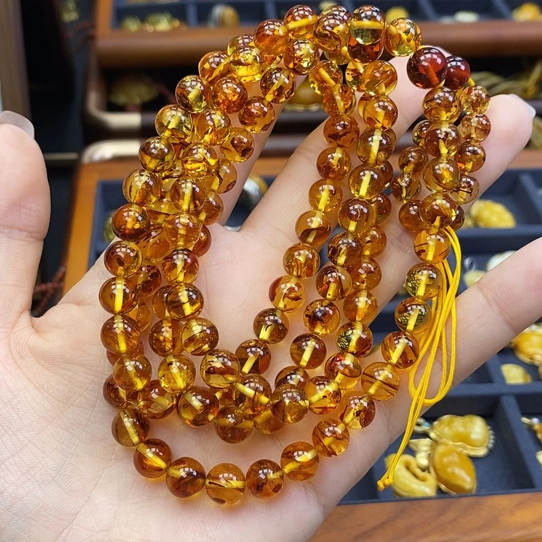 琥珀未镶嵌裸石成品