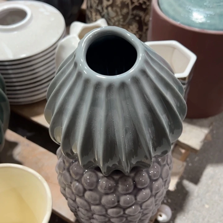 陶瓷花瓶摆件外贸出口微瑕捡漏