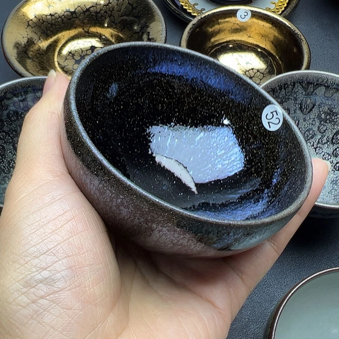 茶盏建窑建盏主人杯