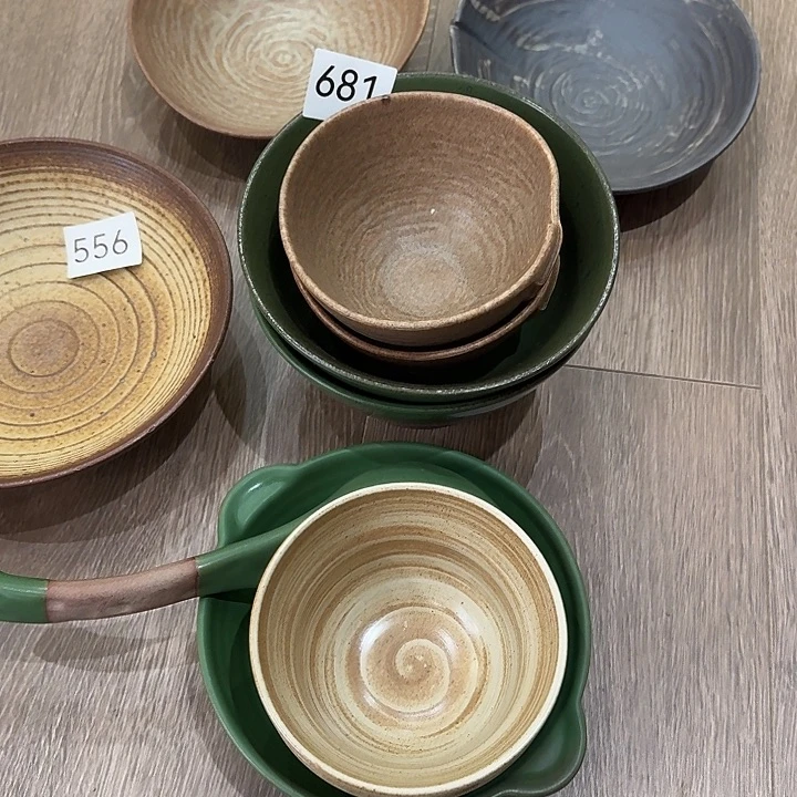 琉璃手工艺品喵的餐具套装链接