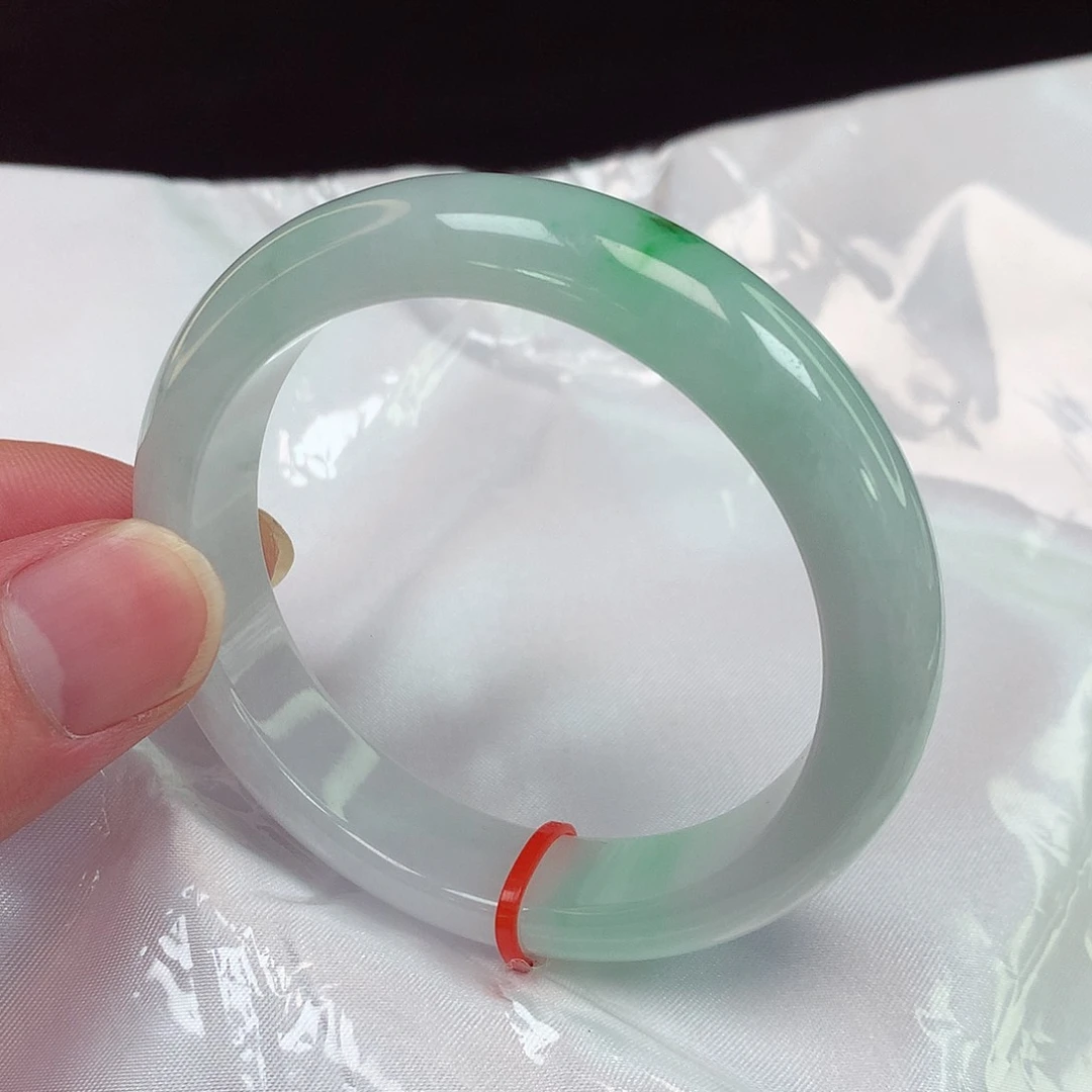 翡翠手镯未镶嵌101缅甸天然翡翠A货