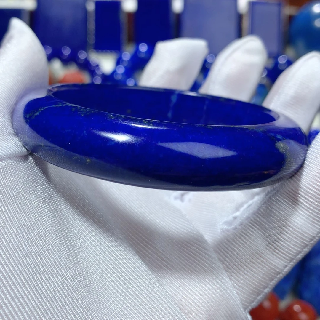 青金石未镶嵌55.5手镯