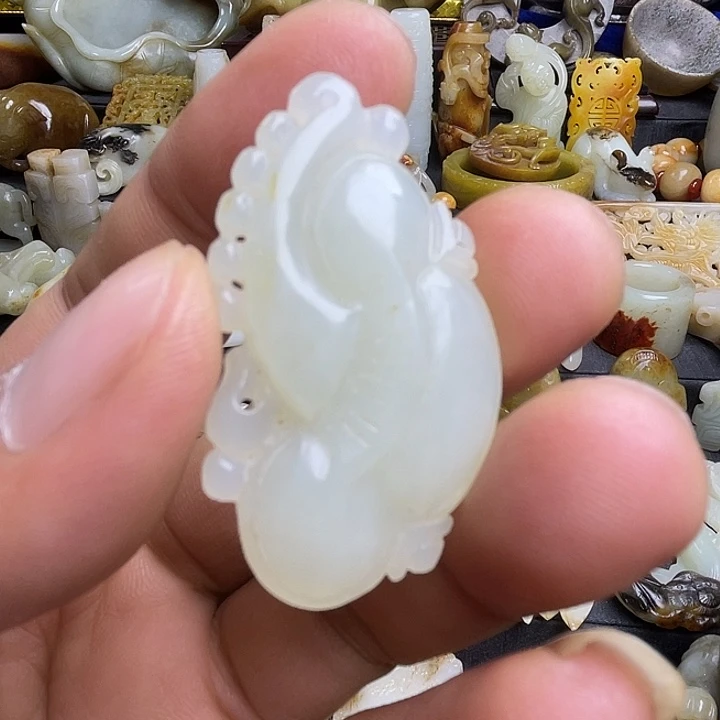 颈饰未镶嵌和田玉