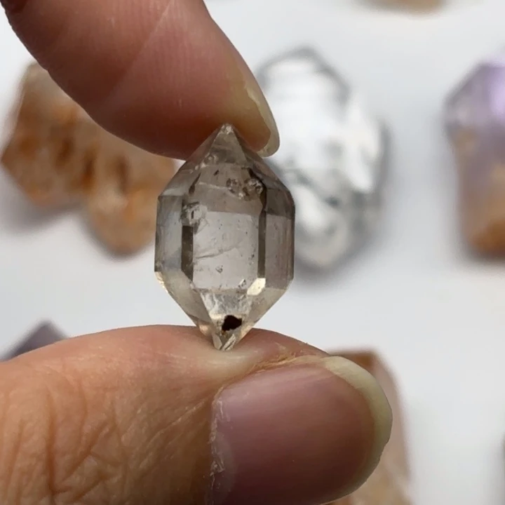 未镶嵌颈饰水晶茶闪灵钻19mm+