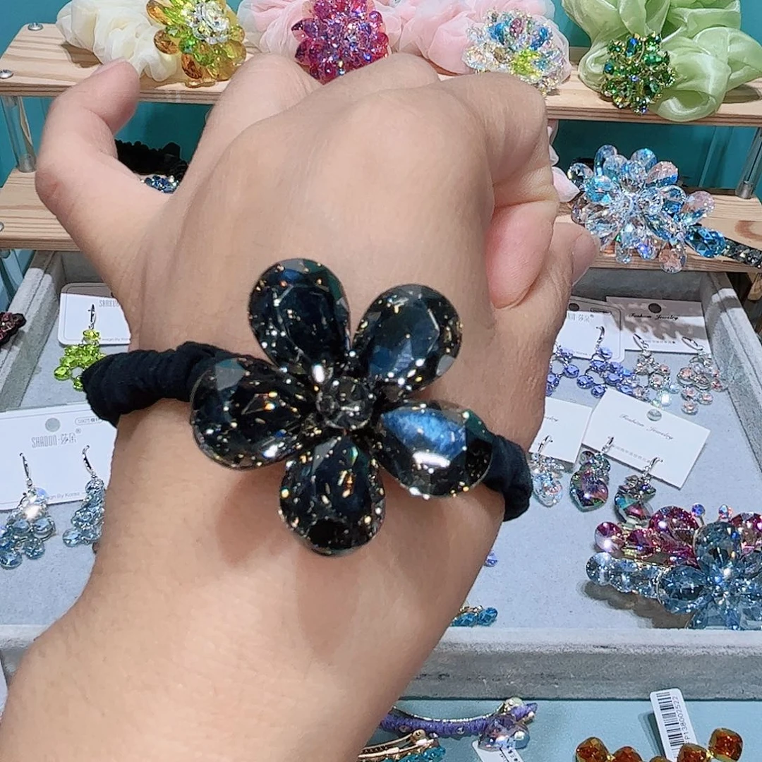 布艺铁合金耳钉的耳钉