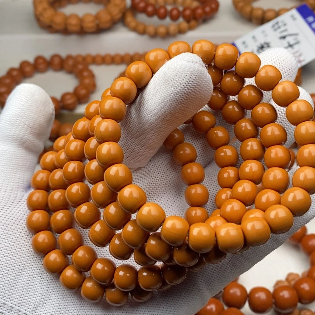 猴头核桃手串張老邢108  两个福字金标款