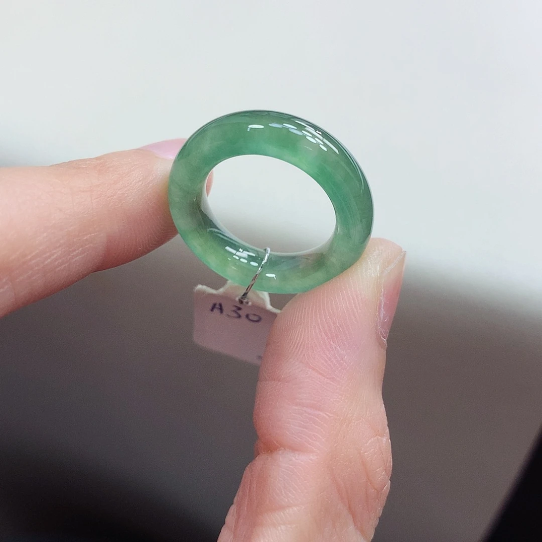 未镶嵌戒指翡翠10-11号