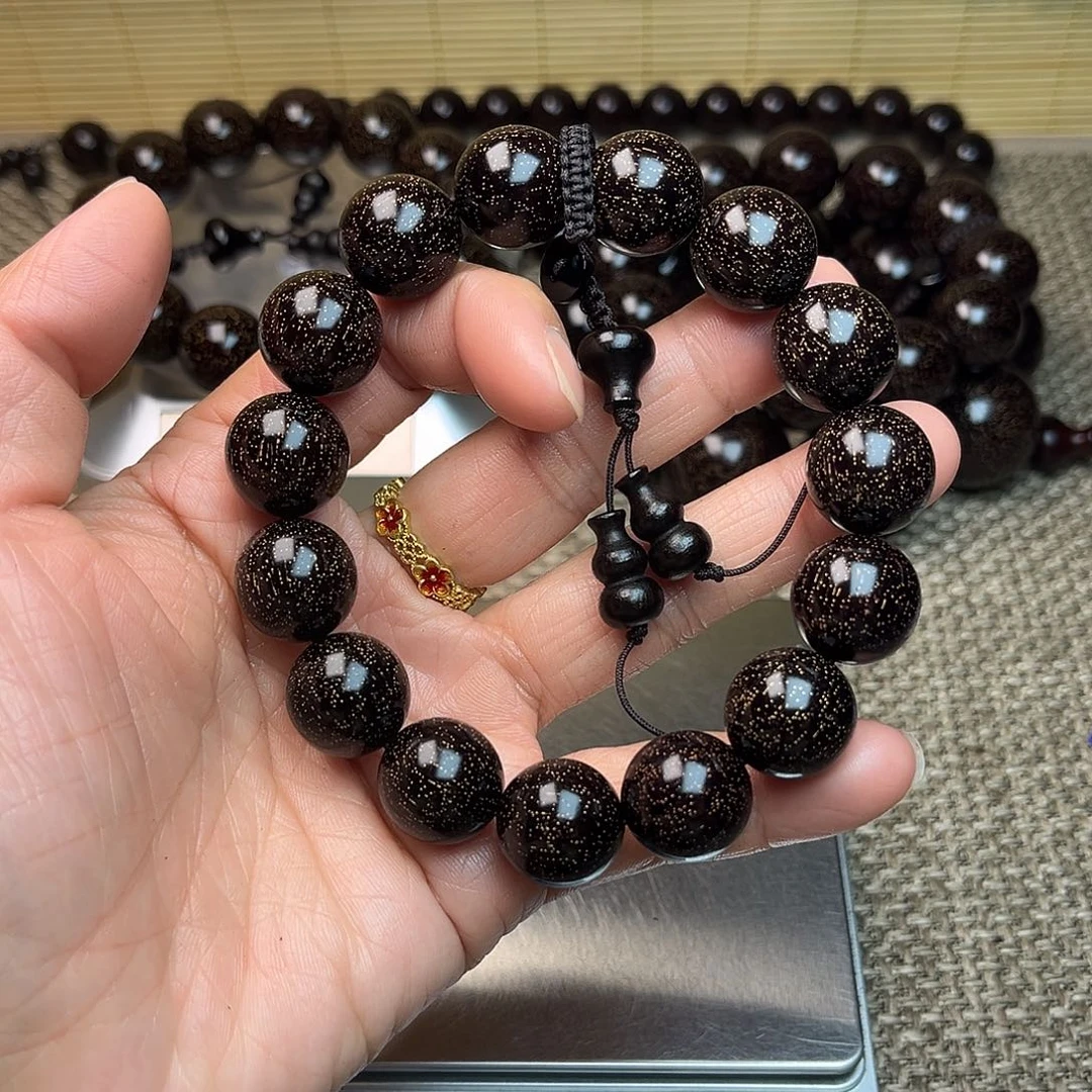 檀香紫檀（小叶紫檀）1.5 15颗 爆星