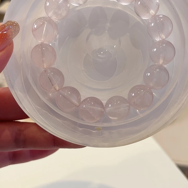 水晶手链未镶嵌天然水晶手串