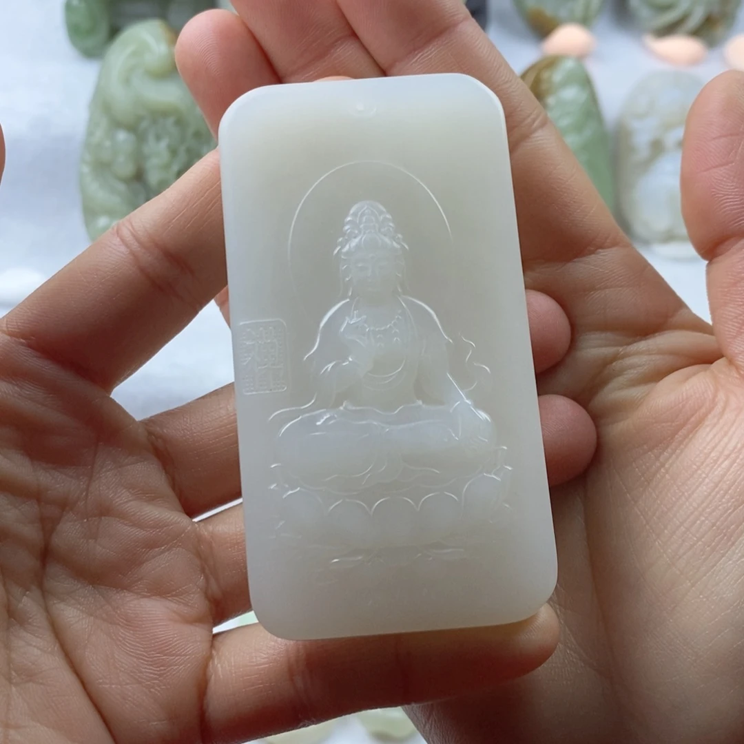 未镶嵌和田玉挂件