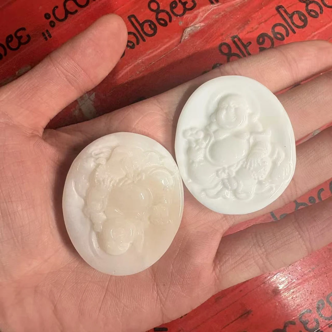 非金属羽毛吊坠 车厘子逍遥自在佛吊坠多样性发一j113