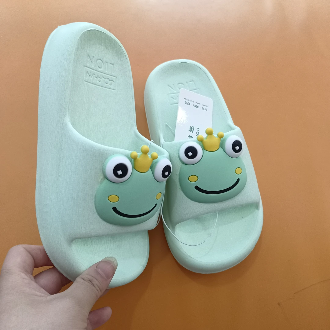 2025新款时尚拖鞋男女童一字拖卡通夏季宝宝
