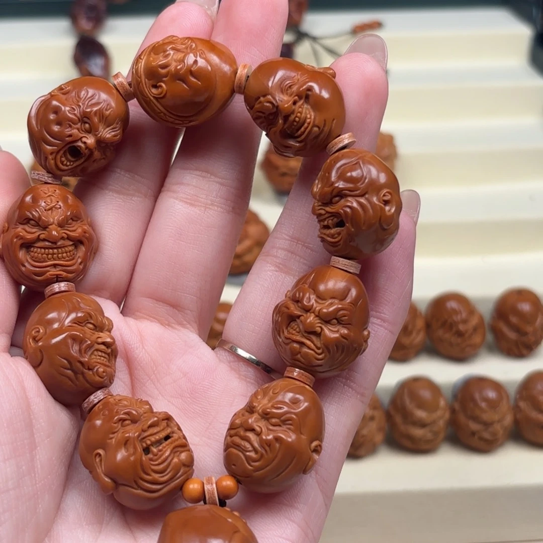 过***7橄榄核手串/手链铁核恶僧