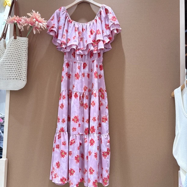 2025碎花夏季连衣裙女