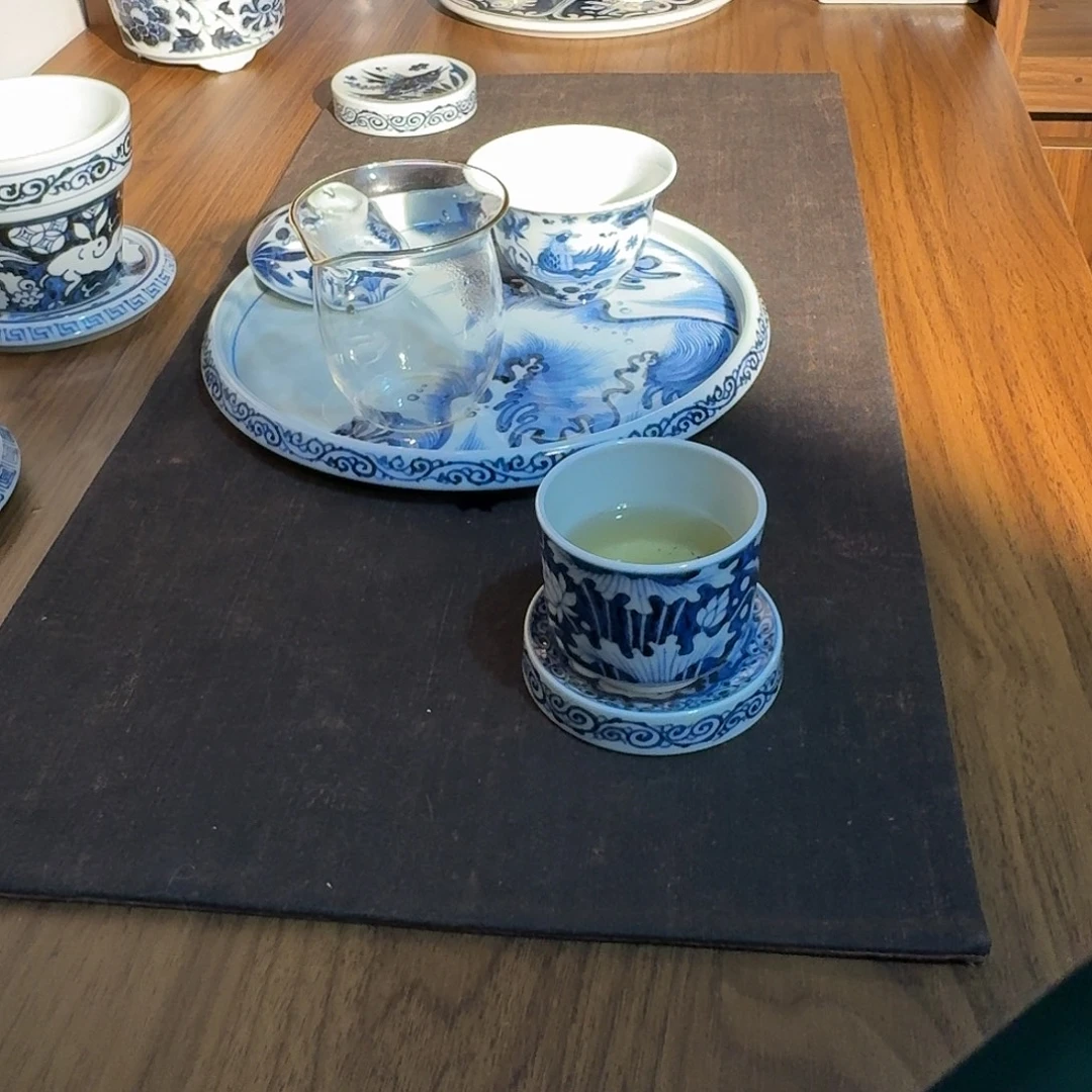 瓷片绿印10绿印10