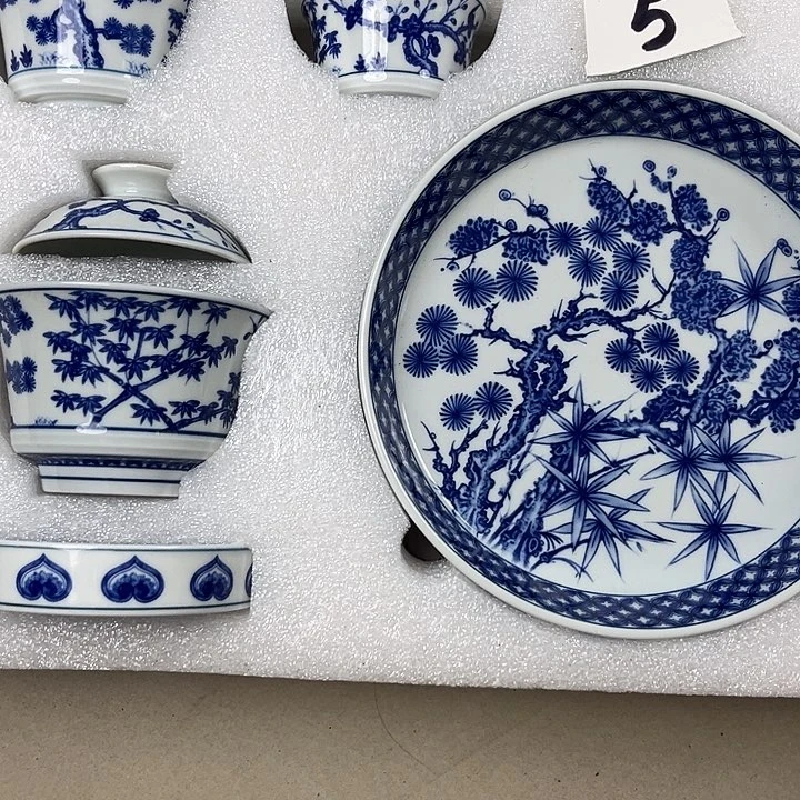 景德镇高温陶瓷茶具套组自用款