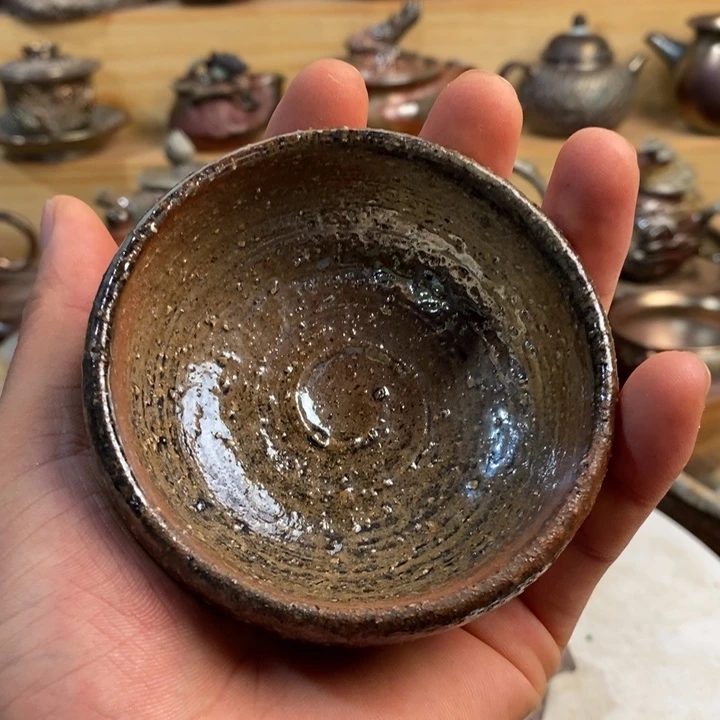 杯柴烧手工制作工艺