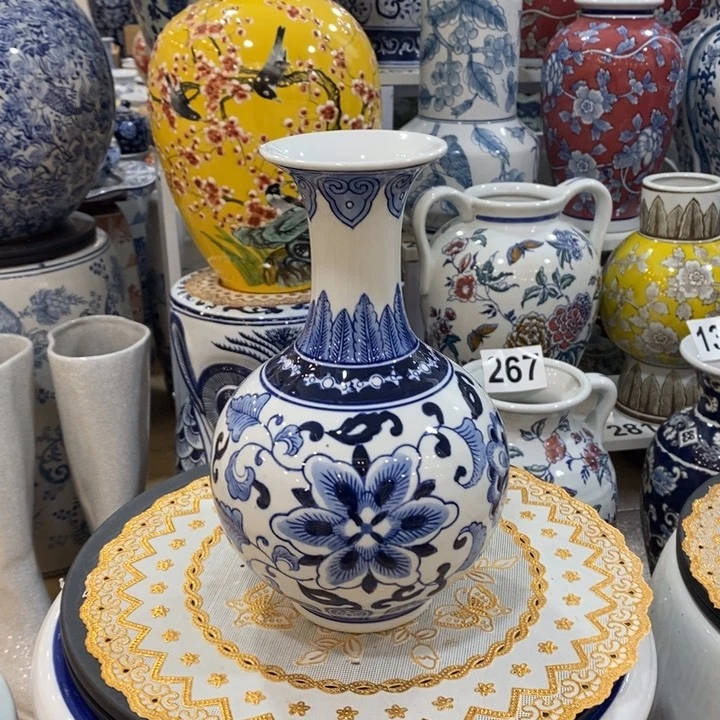 【闪购商品】摆件陶瓷花瓶摆件。。。