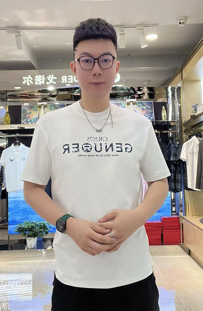 戈诺尔品牌男装夏季男士短袖圆领T恤