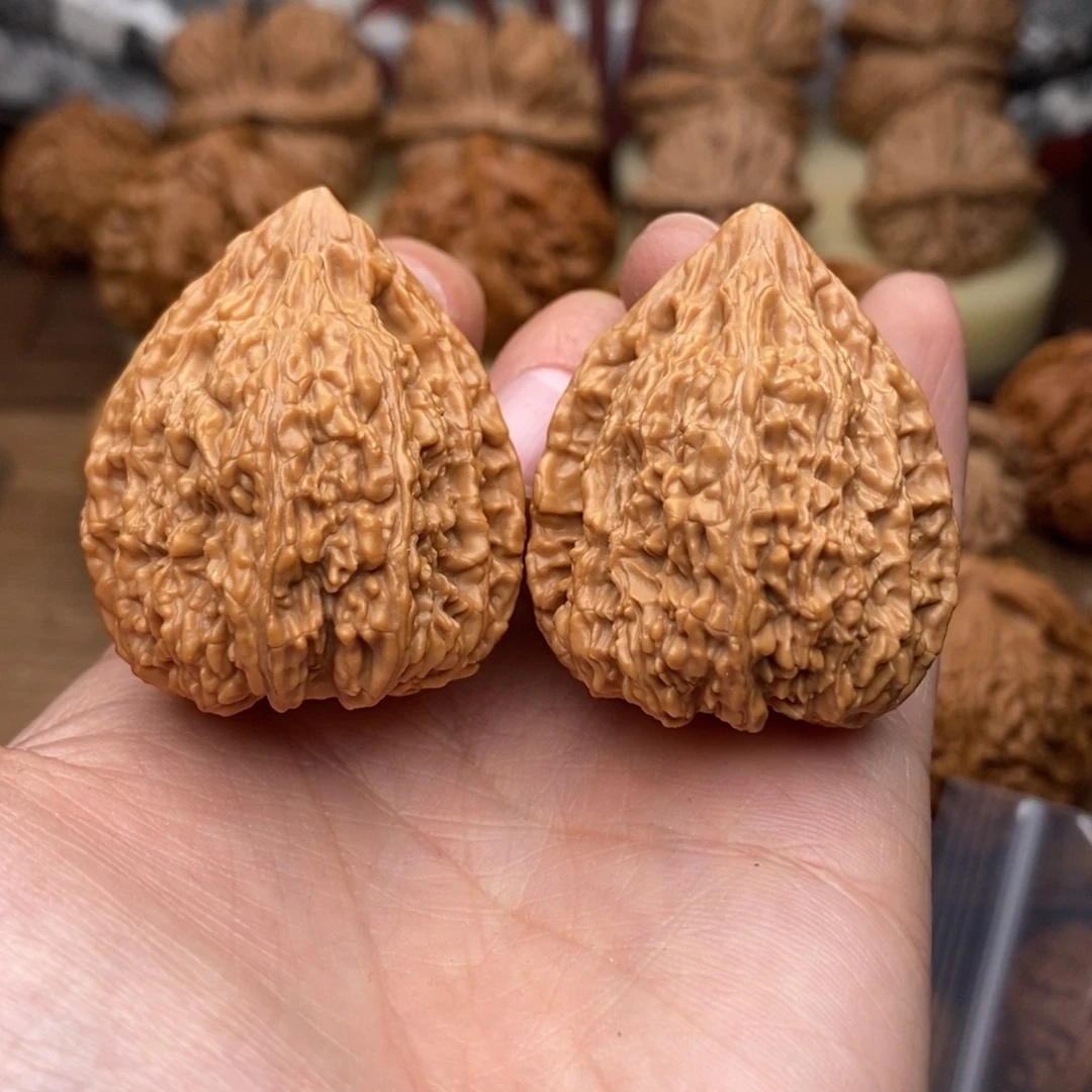 把件文玩核桃248高34塔尖