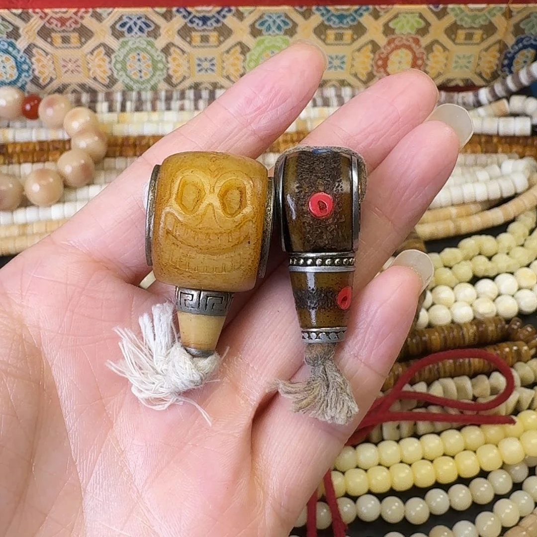 手串/手链牛骨勿*牛骨三通两颗