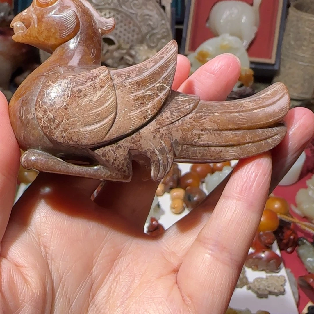 用***7和田玉未镶嵌挂件