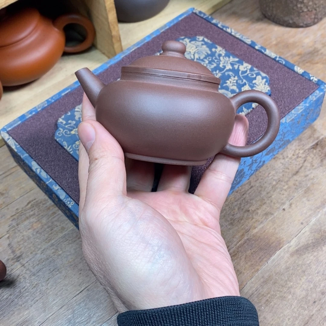 紫砂茶壶130cc全手工巨轮