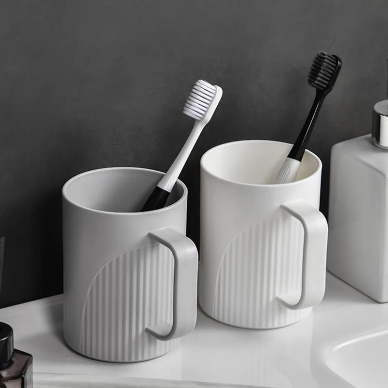 刷牙杯漱口杯情侣牙刷杯创意简约家庭装牙缸洗漱杯子套装宿舍水杯