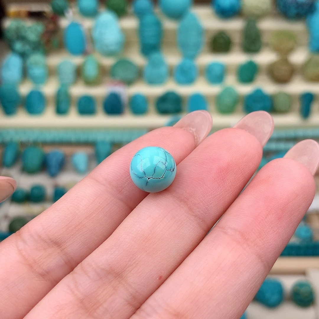 未镶嵌绿松石珠宝奇石屈*纸