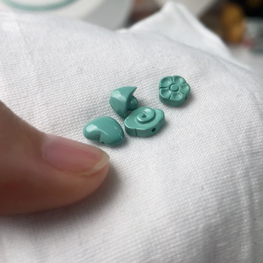 绿松石未镶嵌配饰