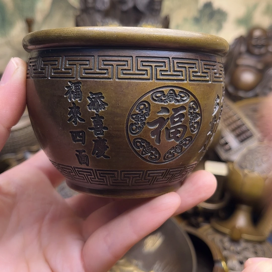 精美铜器批发档口