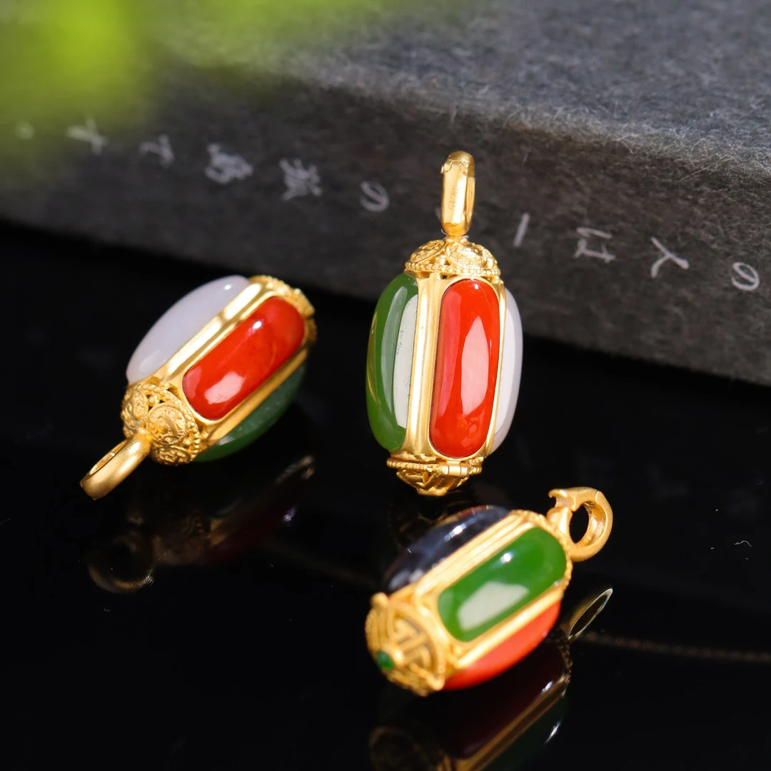 四方守护/18K金多宝万能坠（多样性发其一）