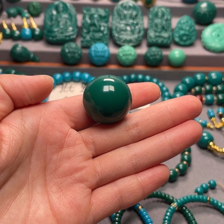 石材橘****?卡26老油绿锁骨珠