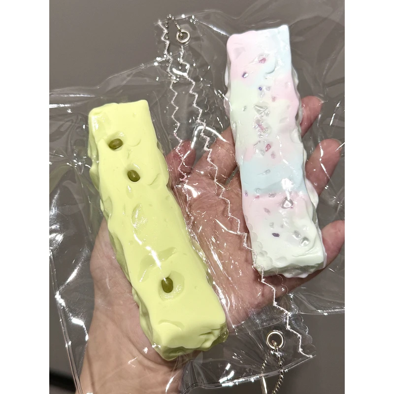 【厚奶可塑泥3.0】冰淇淋条条！解压玩具食品级硅胶捏捏乐