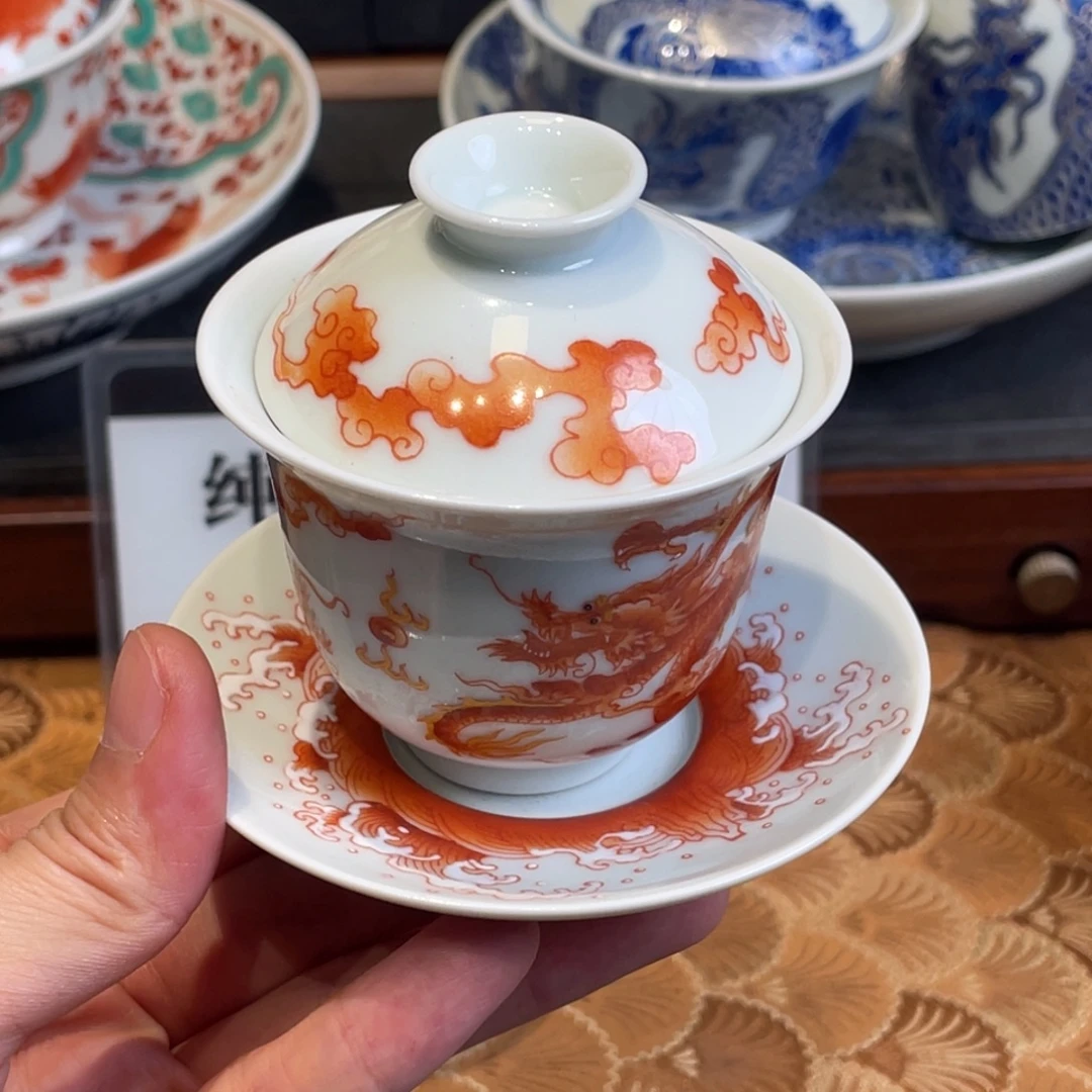 展***戈景德镇手工手绘源头厂家