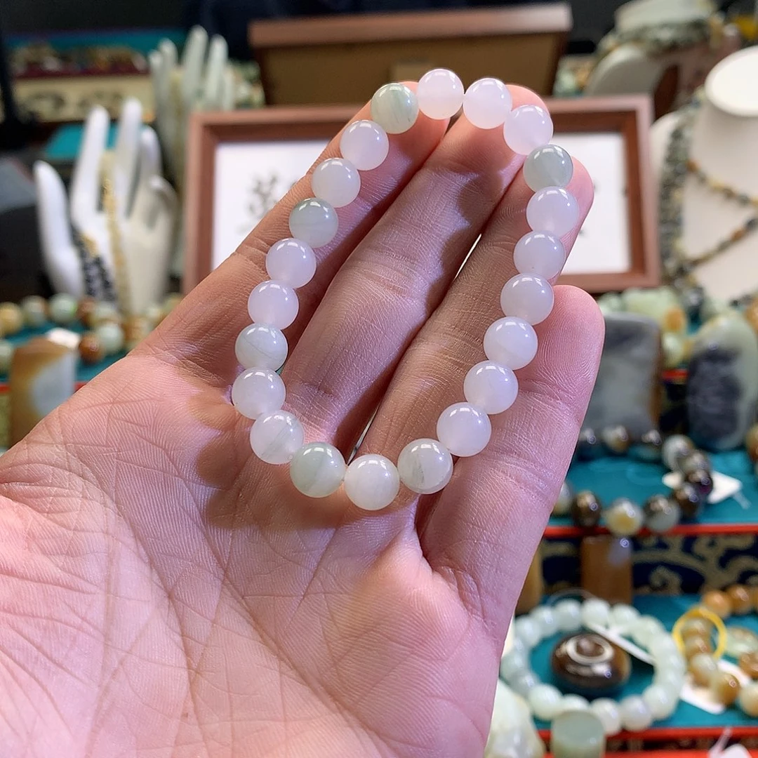 和田玉（糖玉）未镶嵌手链