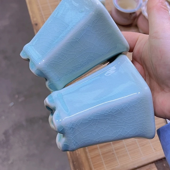 红陶陶瓷花盆当场满12包邮