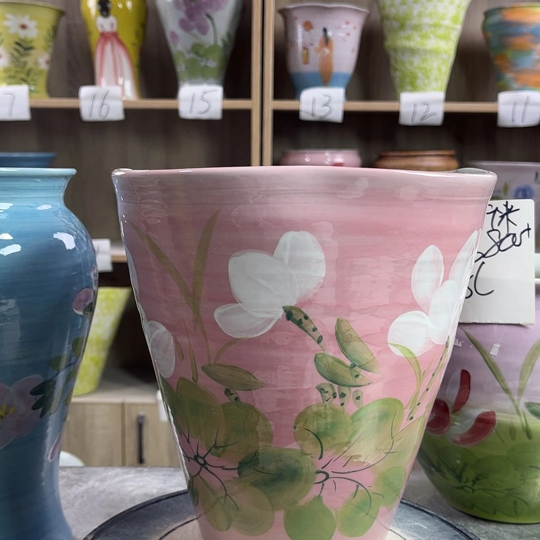 景德镇陶瓷花盆花盆